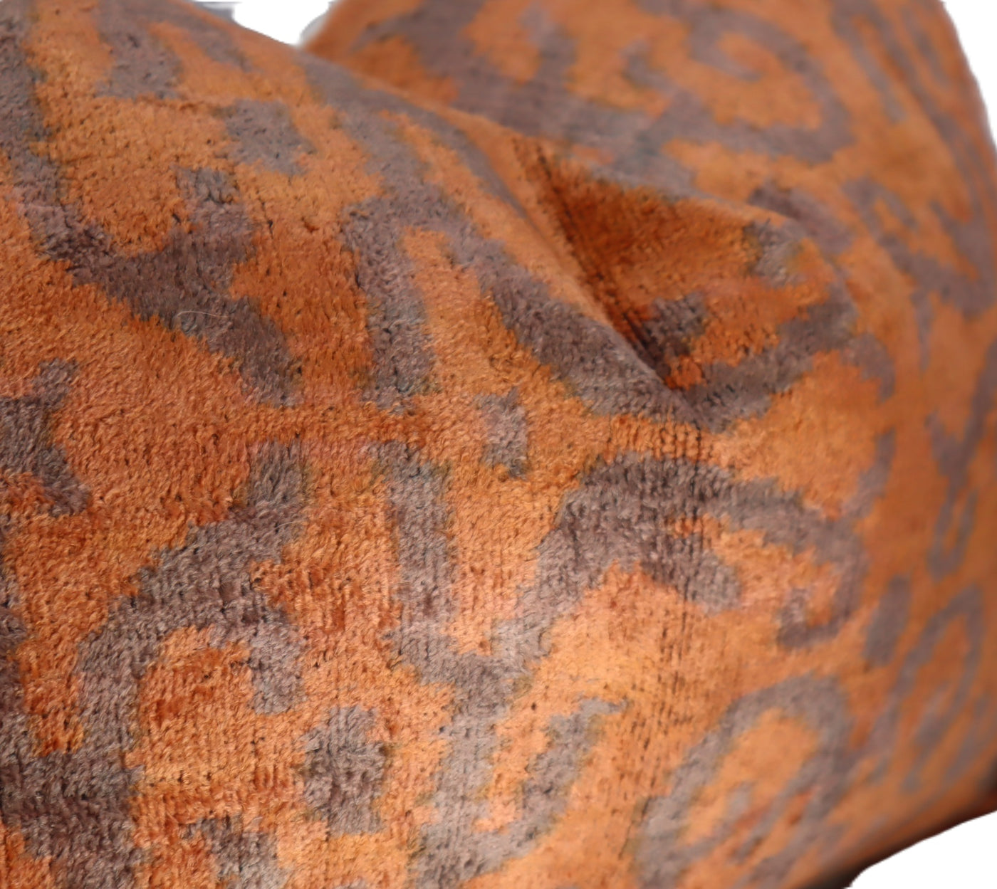 Canvello 裝飾柔軟棕橙色抱枕 - 16X24 英寸