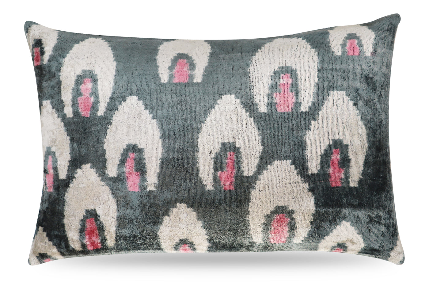 Luxury Gray Pink Pillow | Gray Pink Pillow | Canvello