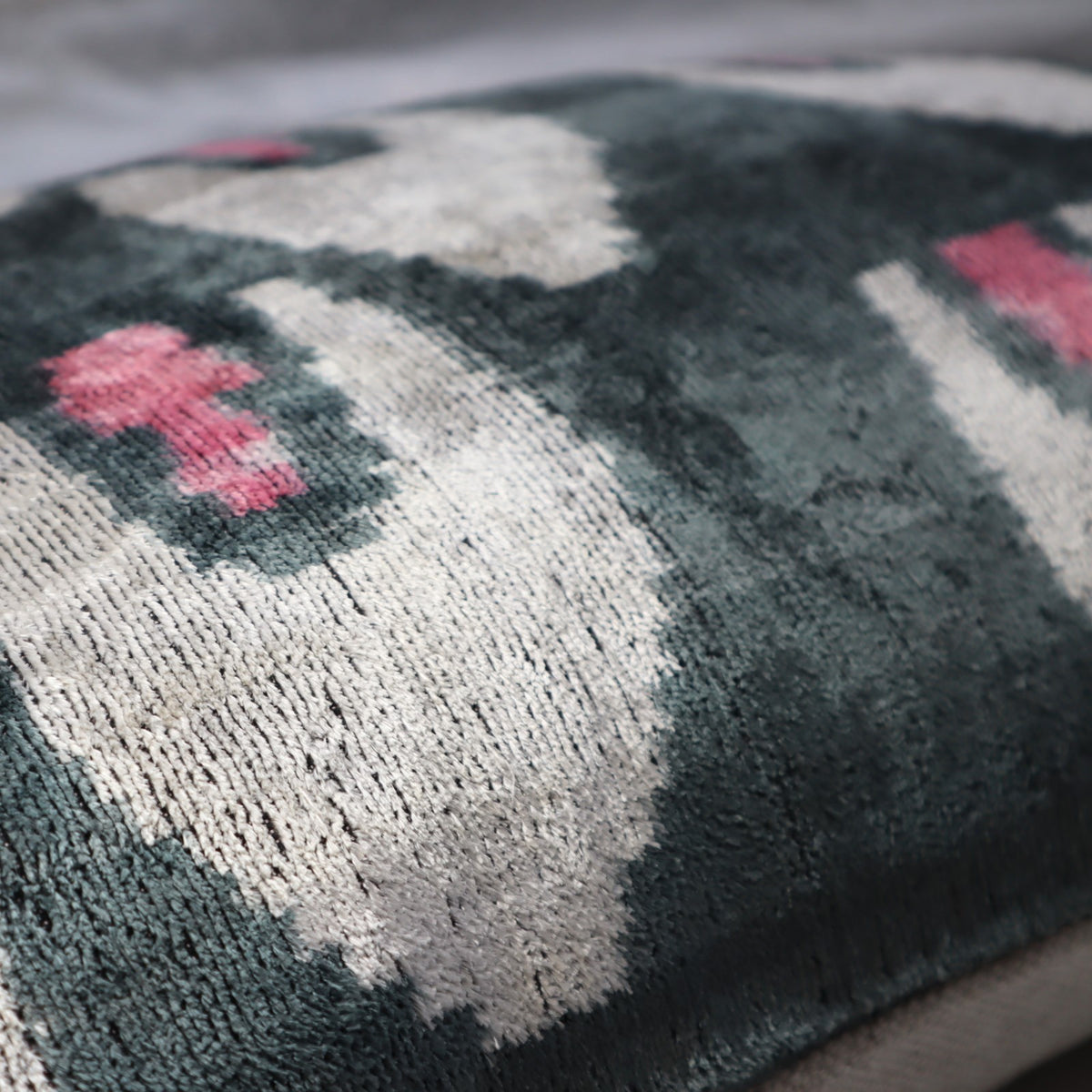 Luxury Gray Pink Pillow | Gray Pink Pillow | Canvello