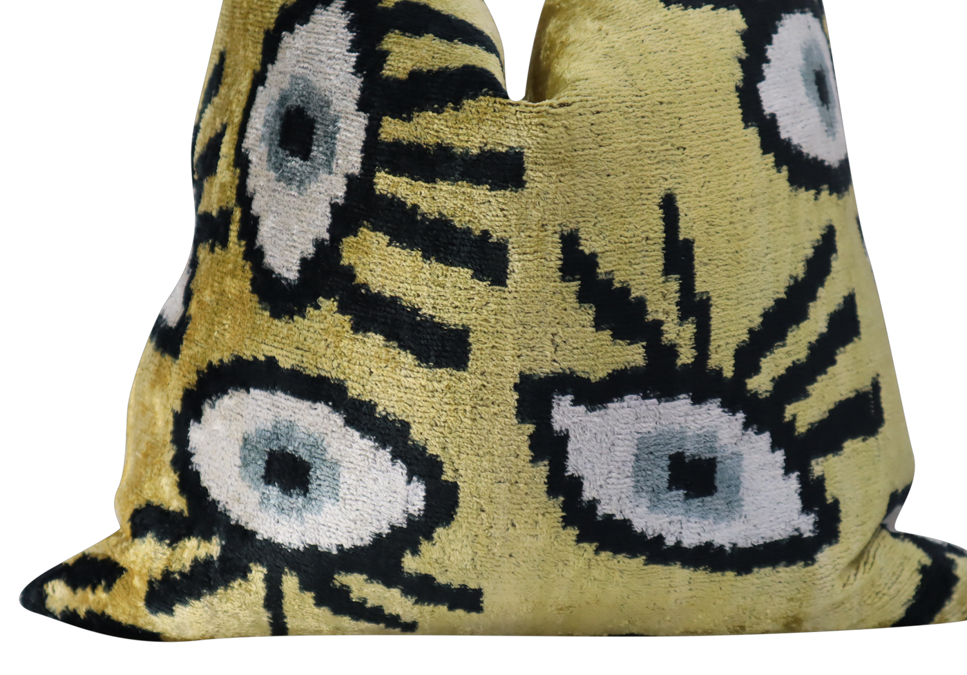 Luxury Evil Eye Pillow | Handmade Velvet Silk Pillow | Canvello