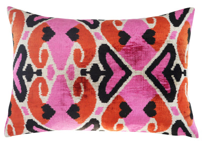 Pink Orange Handmade Pillow | Pink Orange Pillow | Canvello