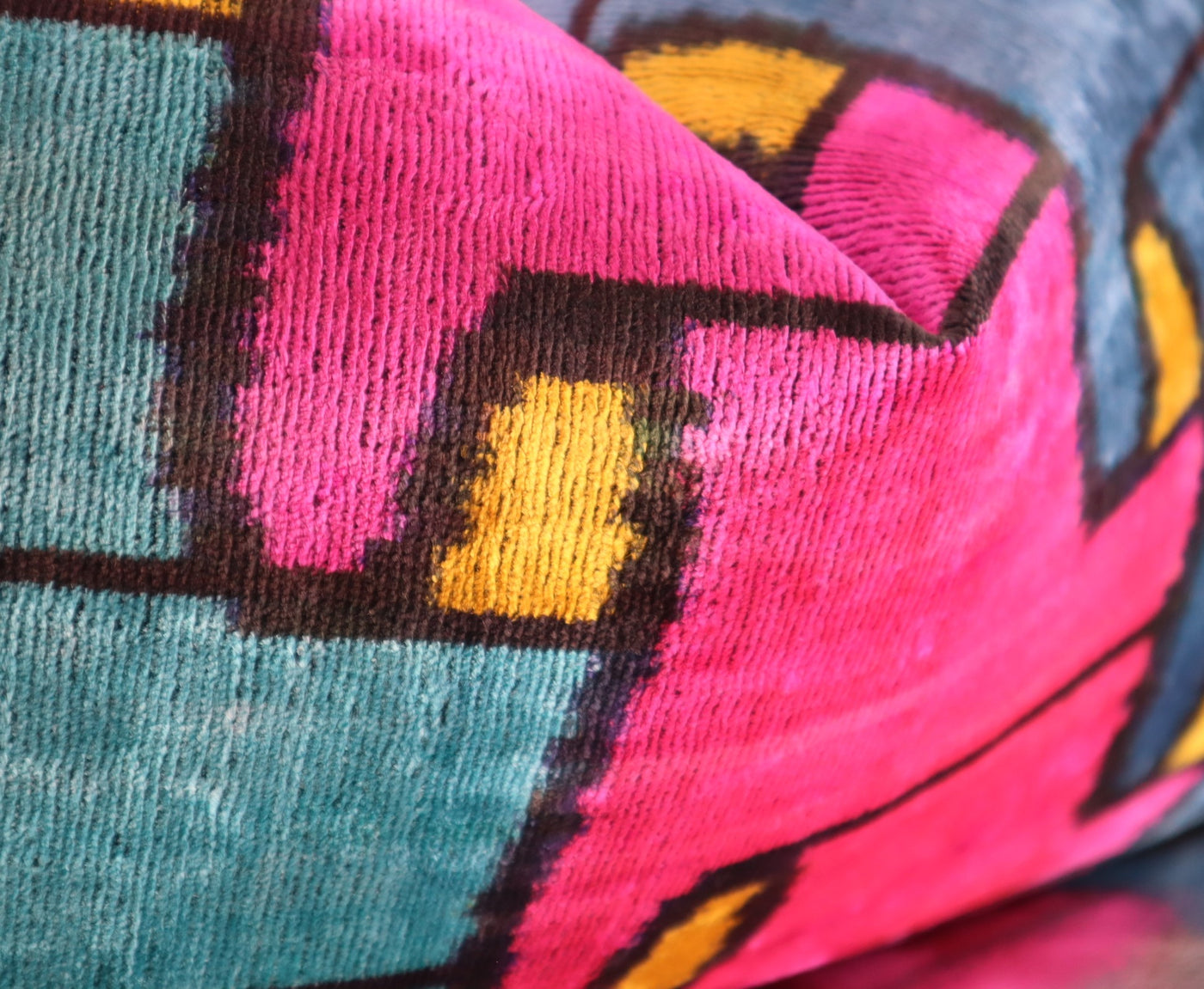 Multi Color Rainbow Pillow | Handmade Rainbow Pillow | Canvello