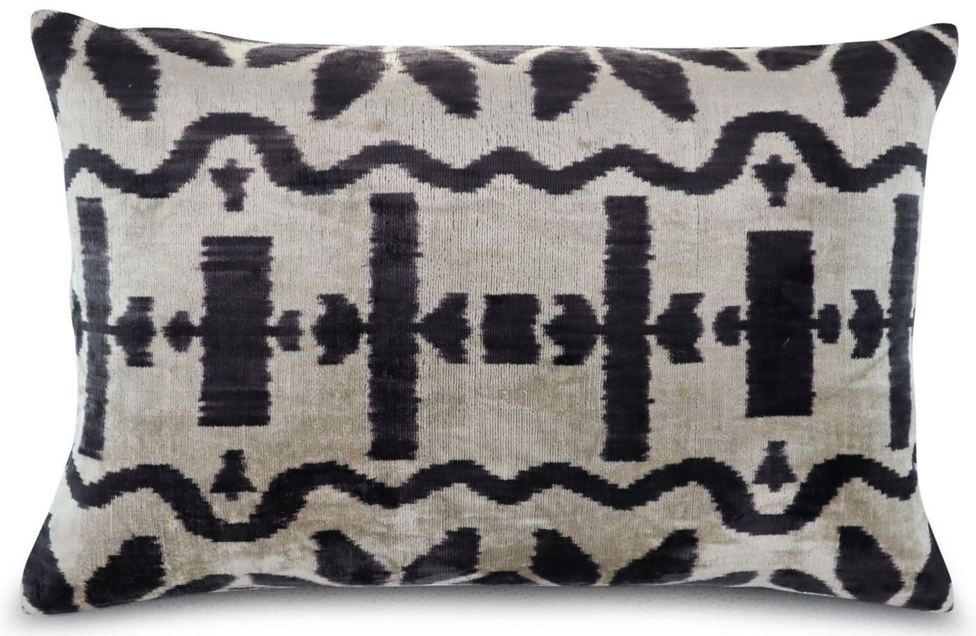 Crafted Black White Pillow | Handmade Black White Pillow | Canvello