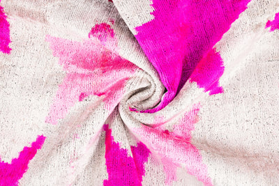Canvello Luxurious 16x24 Handmade Velvet Silk Pillow with Premium Down Feather Insert -  Pink Star