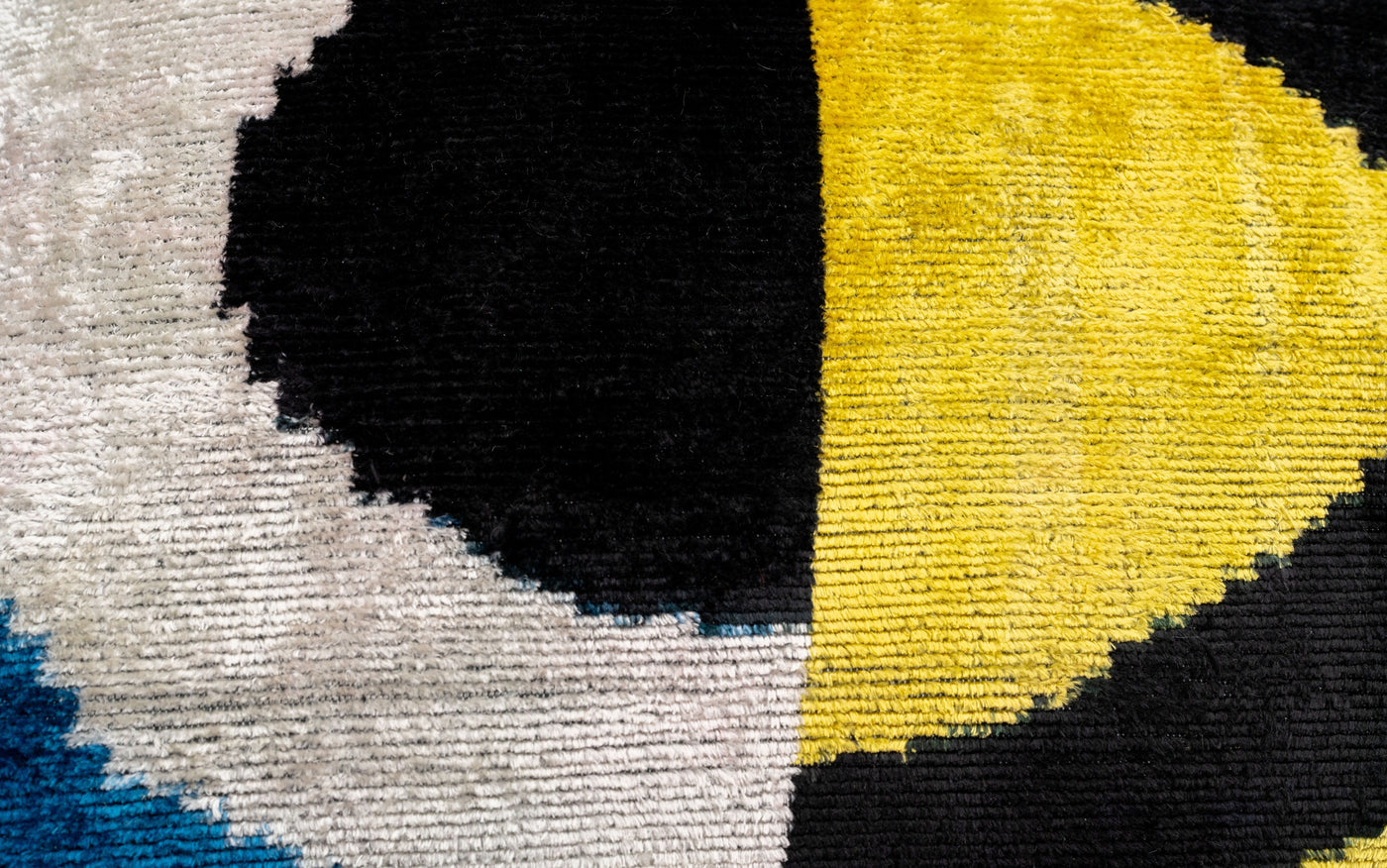 Canvello Abstract Multicolor Silk Velvet Pillow – 20x20 Handmade Modern Art Cushion