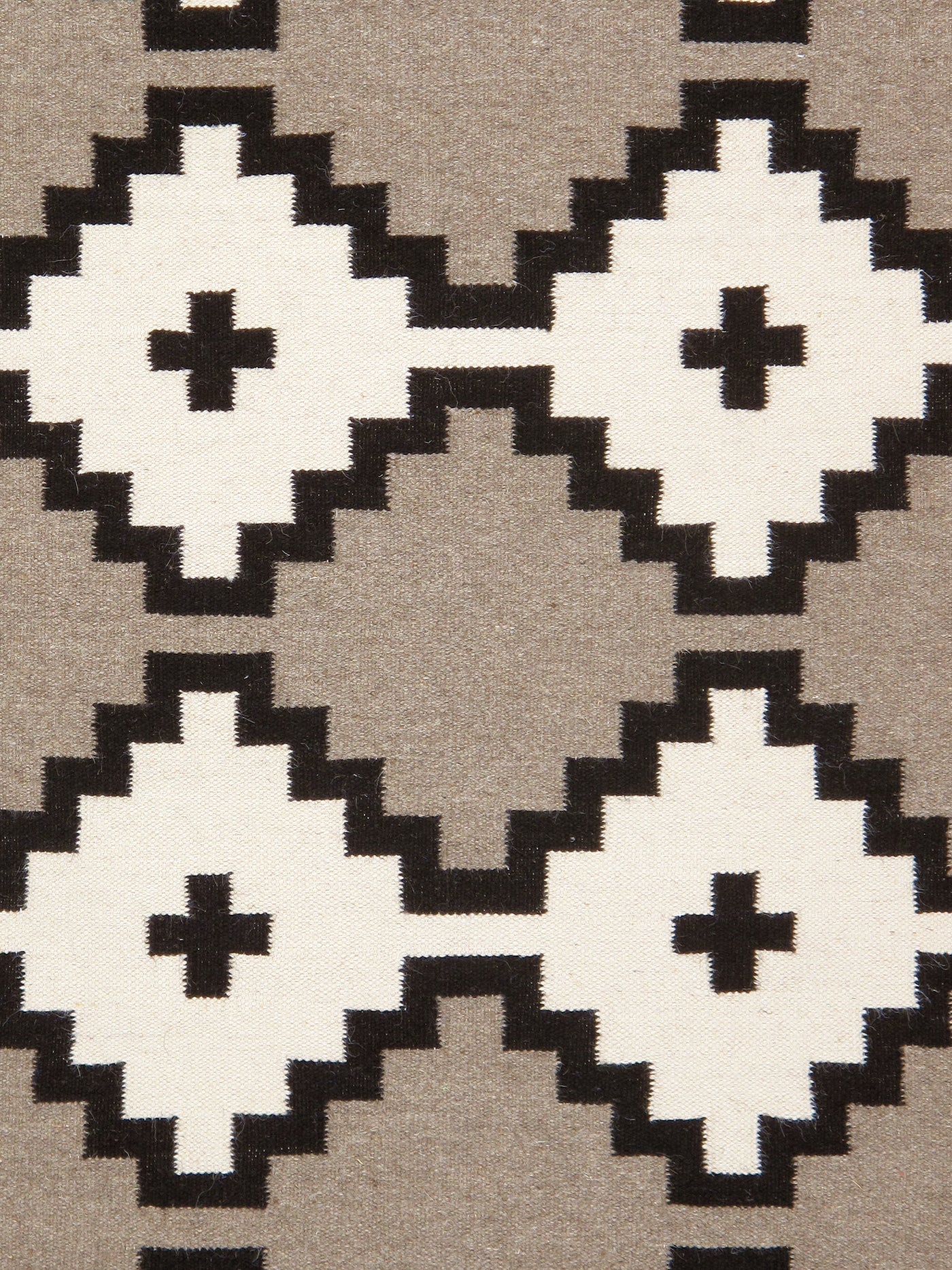 Canvello Tuscany Reversible Wool Ivory Area Rug- 2'6'' X 8'