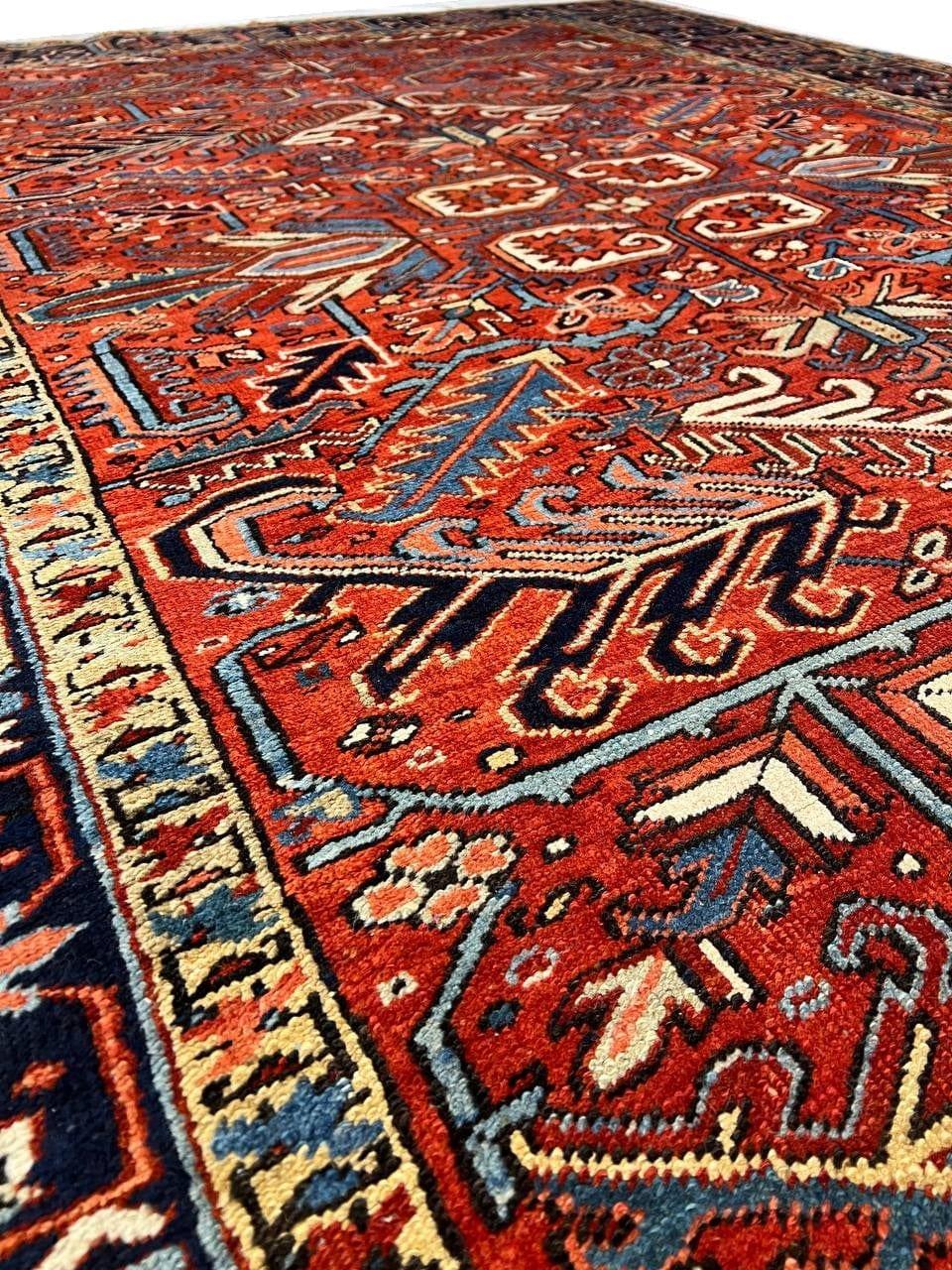 Canvello 1910s Silkroad Antique Serapi Rug - 7' X 10' - Canvello