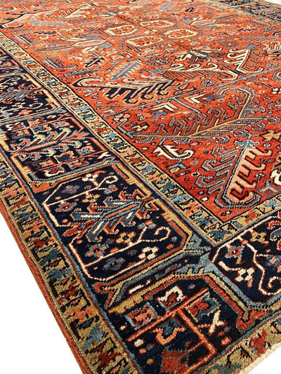 Canvello 1910s Silkroad Antique Serapi Rug - 7' X 10' - Canvello