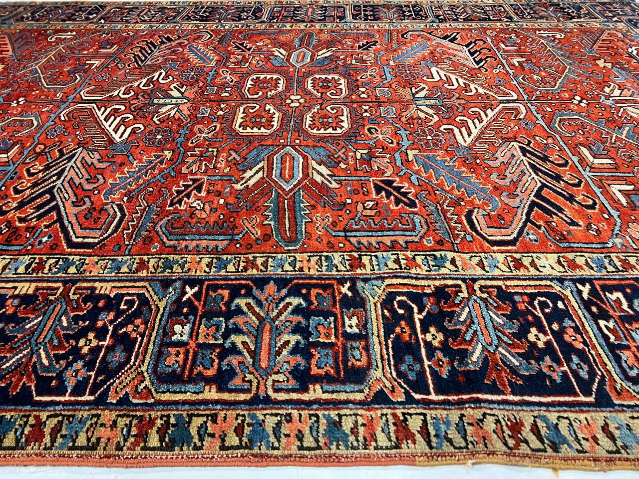 Canvello 1910s Silkroad Antique Serapi Rug - 7' X 10' - Canvello