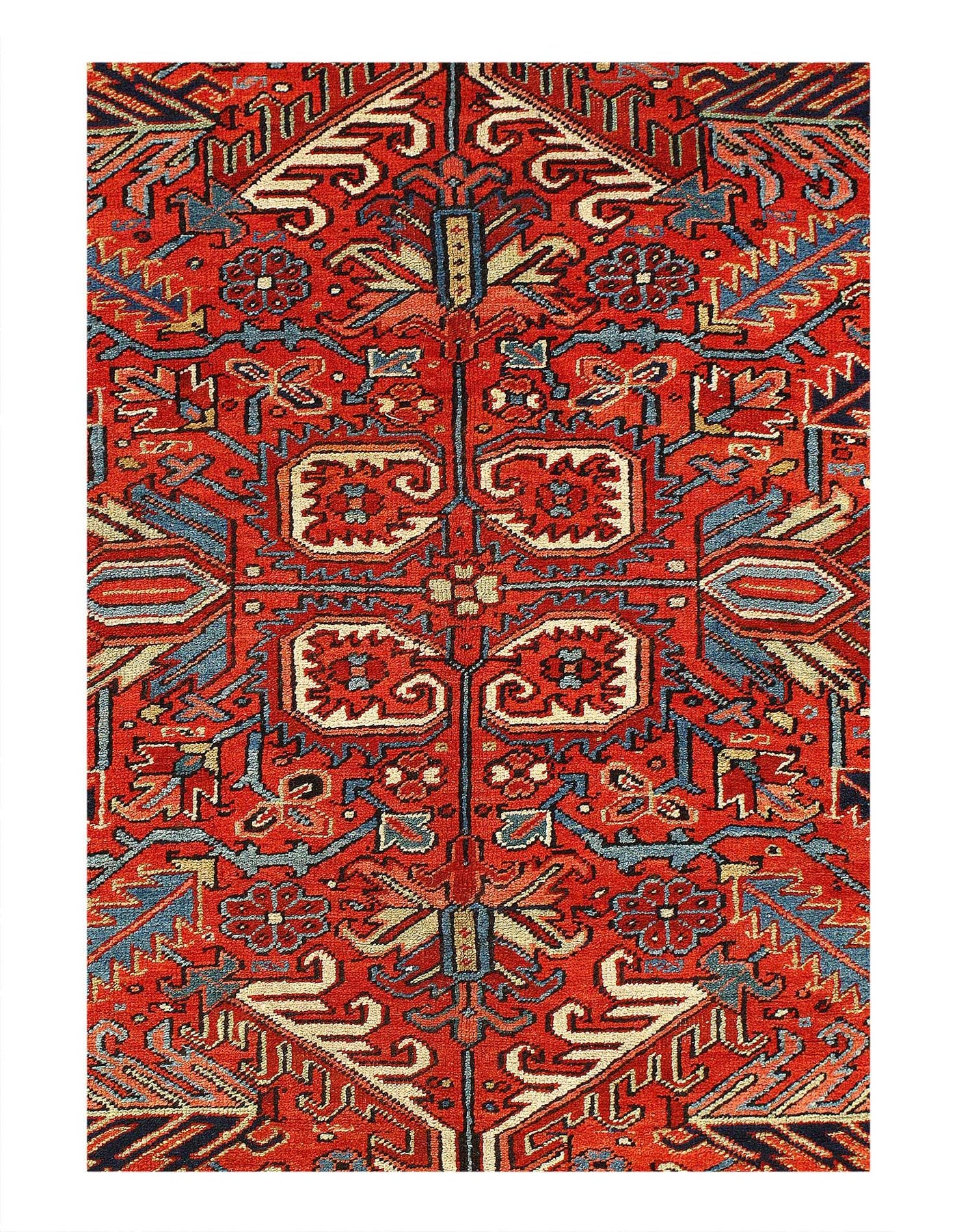 Canvello 1910s Silkroad Antique Serapi Rug - 7' X 10' - Canvello