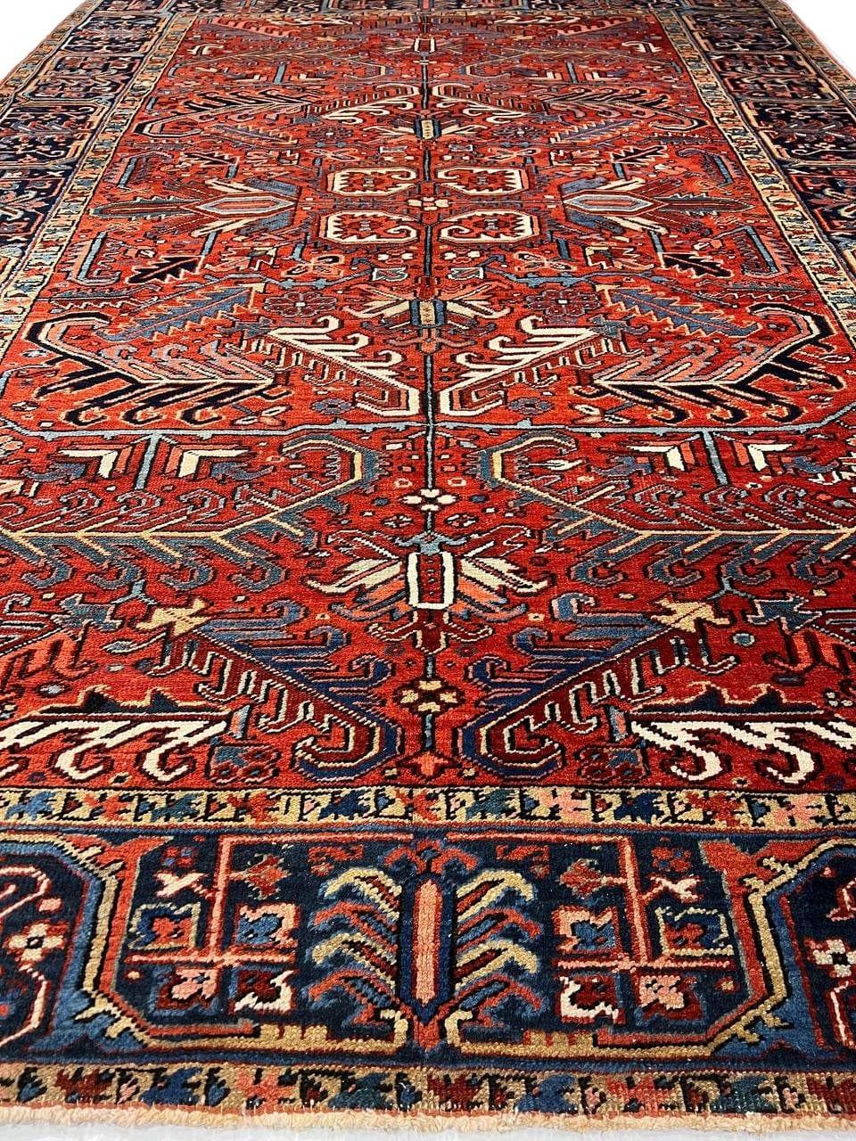 Canvello 1910s Silkroad Antique Serapi Rug - 7' X 10' - Canvello