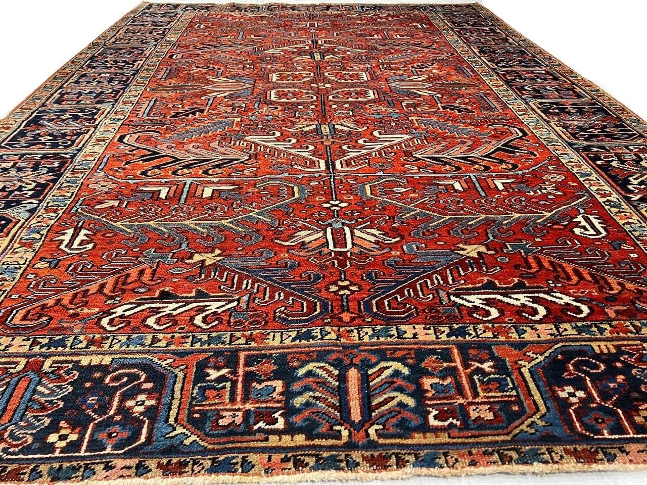 Canvello 1910s Silkroad Antique Serapi Rug - 7' X 10' - Canvello