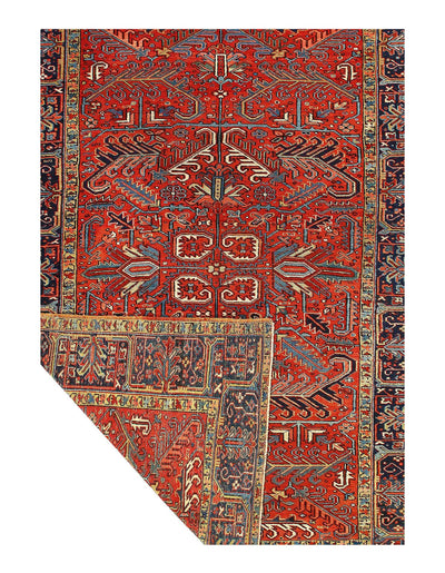 Antique Serapi Rug | 1910s Persian Antique Serapi Rug | Canvello