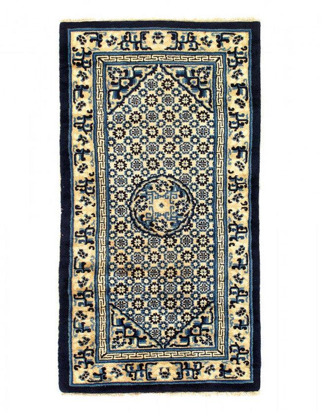 Canvello 1920s Antique Chinese Peking Rug - 3'1'' X 6' - Canvello