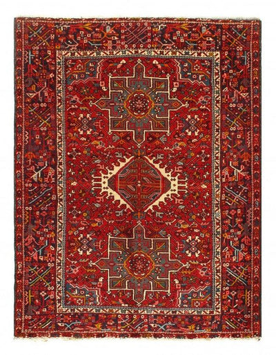 Canvello 1920s Silkroad Antique Karajeh Rug - 4'11'' X 6'3'' - Canvello