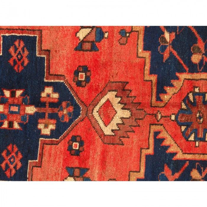 Canvello 1920s Vintage Bakhtiari Hand - Knotted Rug - 4'9" x 6'11" - Canvello