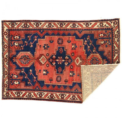 Canvello 1920s Vintage Bakhtiari Hand - Knotted Rug - 4'9" x 6'11" - Canvello