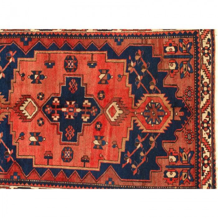 Canvello 1920s Vintage Bakhtiari Hand - Knotted Rug - 4'9" x 6'11" - Canvello