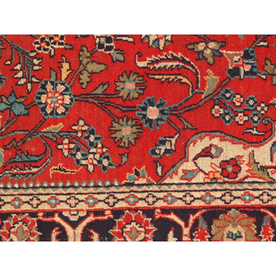 Canvello 1920s Vintage Silkroad Mahal Rug - 4'3" x 6'5" - Canvello