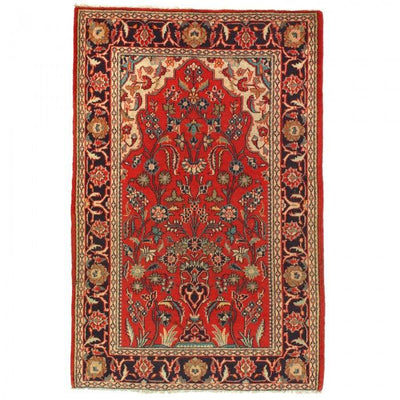 Canvello 1920s Vintage Silkroad Mahal Rug - 4'3" x 6'5" - Canvello