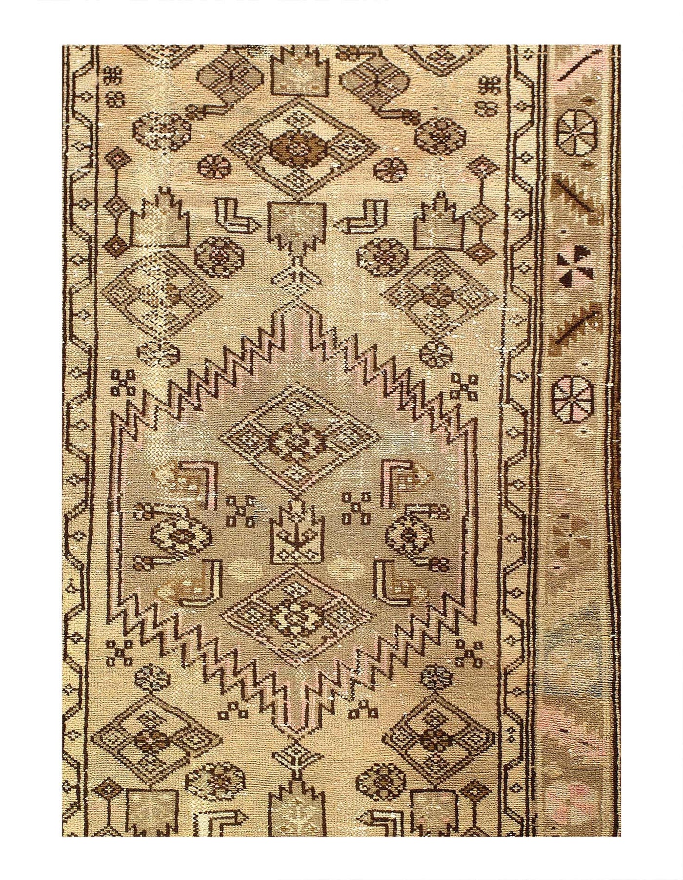 Canvello 1940 Silkroad Antique Hamadan - 3'5'' X 6'7'' - Canvello