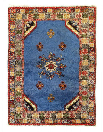 Vintage Moroccan Rug | Hand Knotted Vintage Moroccan Rug | Canvello