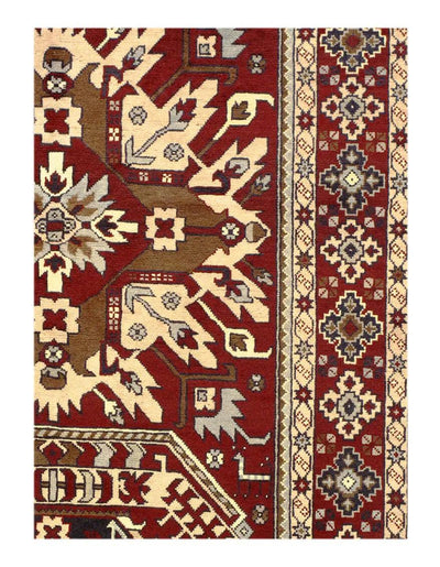 Canvello 1960s Vintage Afghan Tekkeh Rug - 3'11" x 6'2" - Canvello