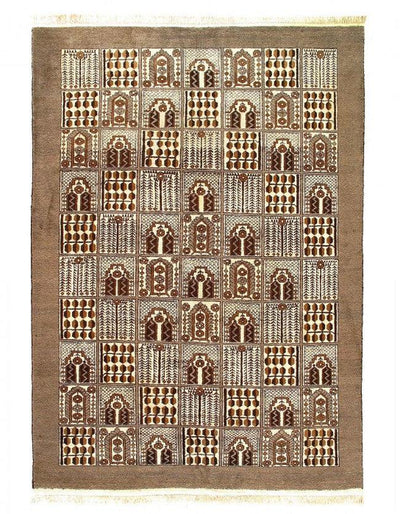 Canvello 1970s Hand Knotted Silkroad Vintage Mashad Rug - 8'6'' X 12'3'' - Canvello