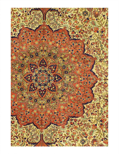 Canvello 1970s Hand Knotted Vintage Turkish Rug - 7' X 10'