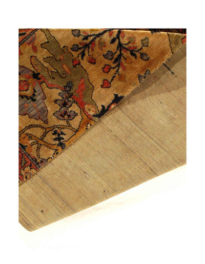 Canvello 1970s Machine Made Vintage Isfahan Design Runner - 2'3'' X 13'9'' - Canvello