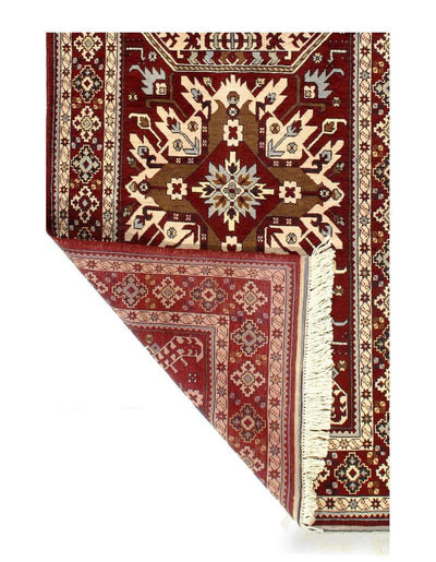 Canvello 1970s Vintage Afghan Tekkeh Rug - 3'11" x 6'3" - Canvello