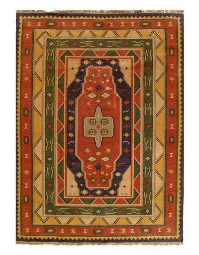 Canvello 1990 Sami Antique Hand Knotted kilim Rug - 6'5'' X 9'8''
