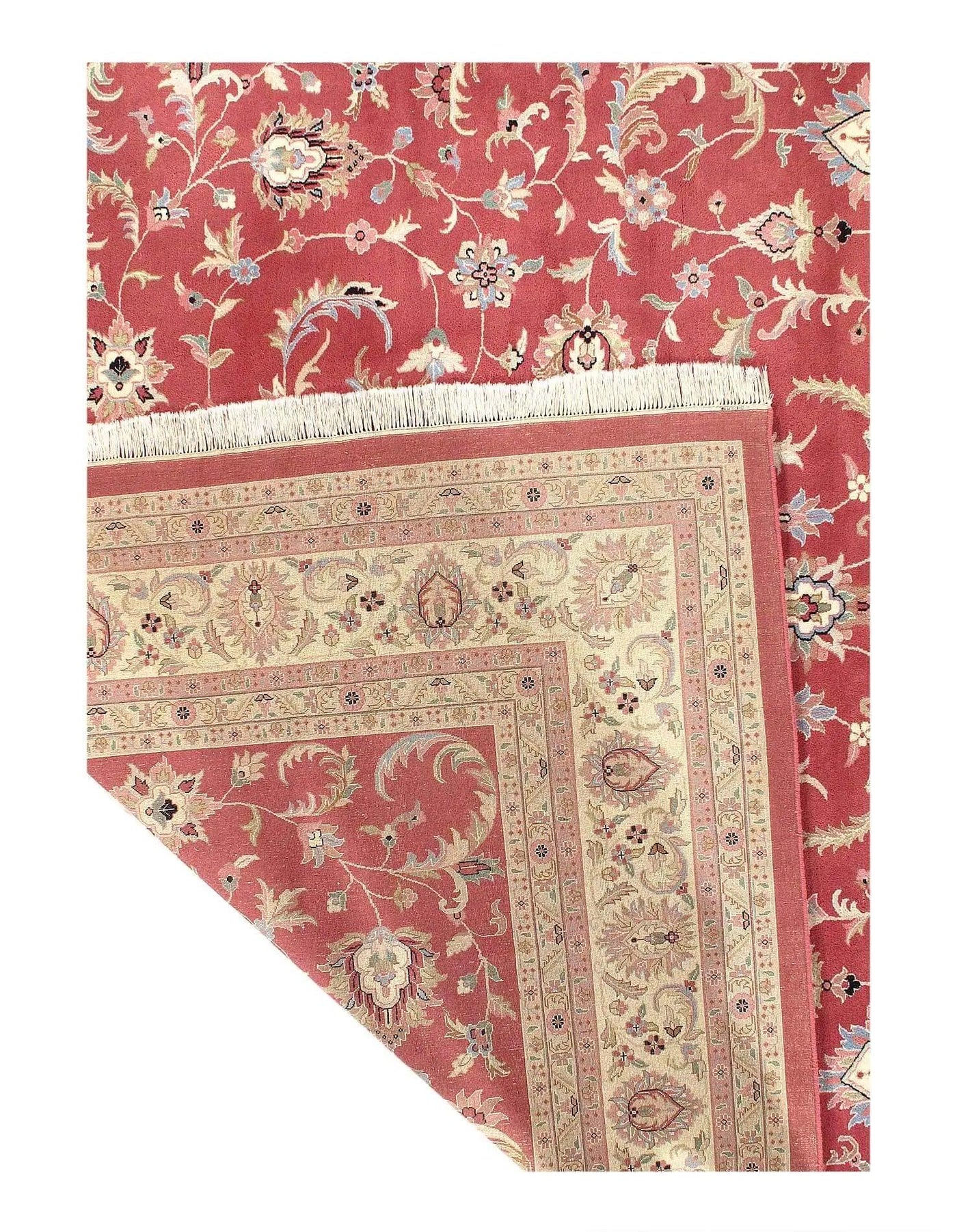 Canvello 2010 Fine Hand Knotted Silkroad Kashan design Rug - 12'1'' X 18'3'' - Canvello