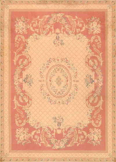 Canvello Abusson Collection Hand - Knotted Wool Area Rug - Canvello