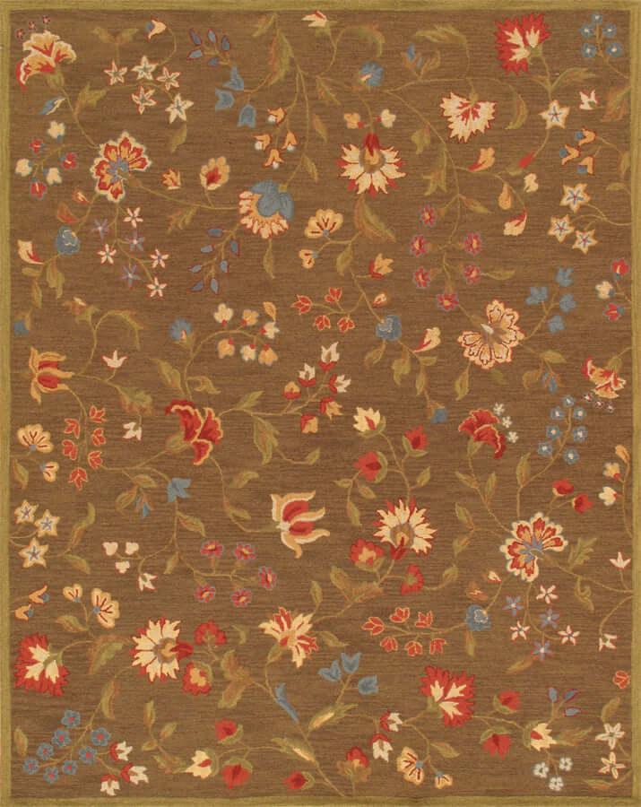 Java Cavallo Wool Rug Canvello Agra Collection Hand-Tufted Lamb's Wool Area Rug- 8' X 10 ...