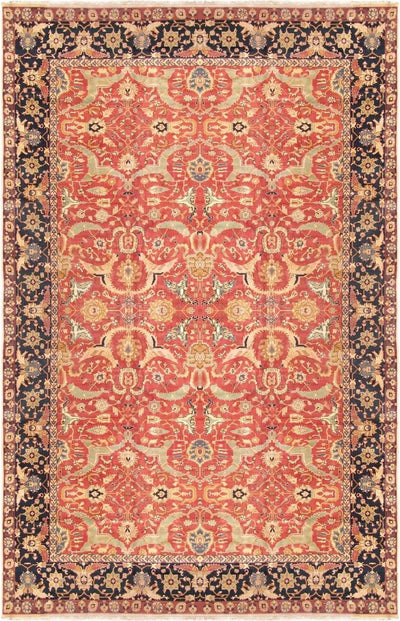 Canvello Agra Hand - Knotted Lamb's Wool Oversize Area Rug - 16'X 24'10" - Canvello