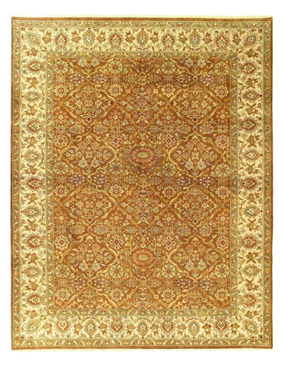 Canvello Agra Hand - Knotted Rug - 9' X 11'9" - Canvello