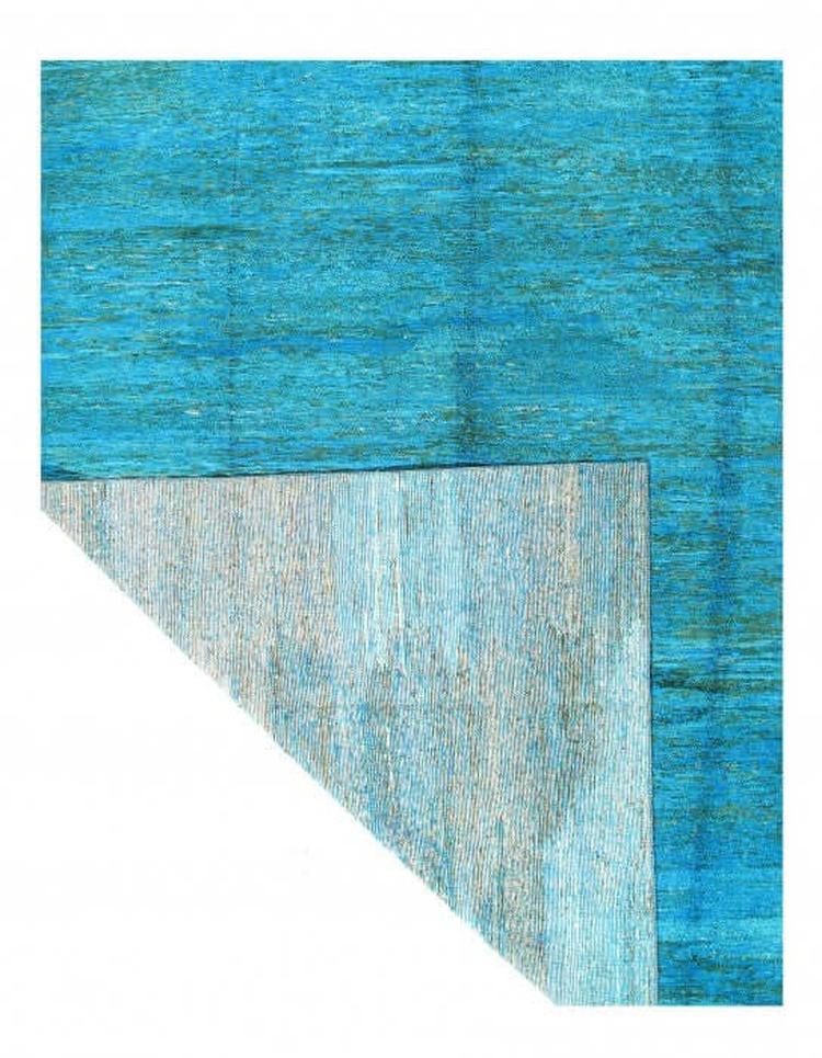 Canvello Agua Hand Knotted Modern Rug 6'1'' X 9'1'' - Canvello