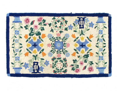 Canvello American Antique Hooked Rug - 2'5'' X 4'2''