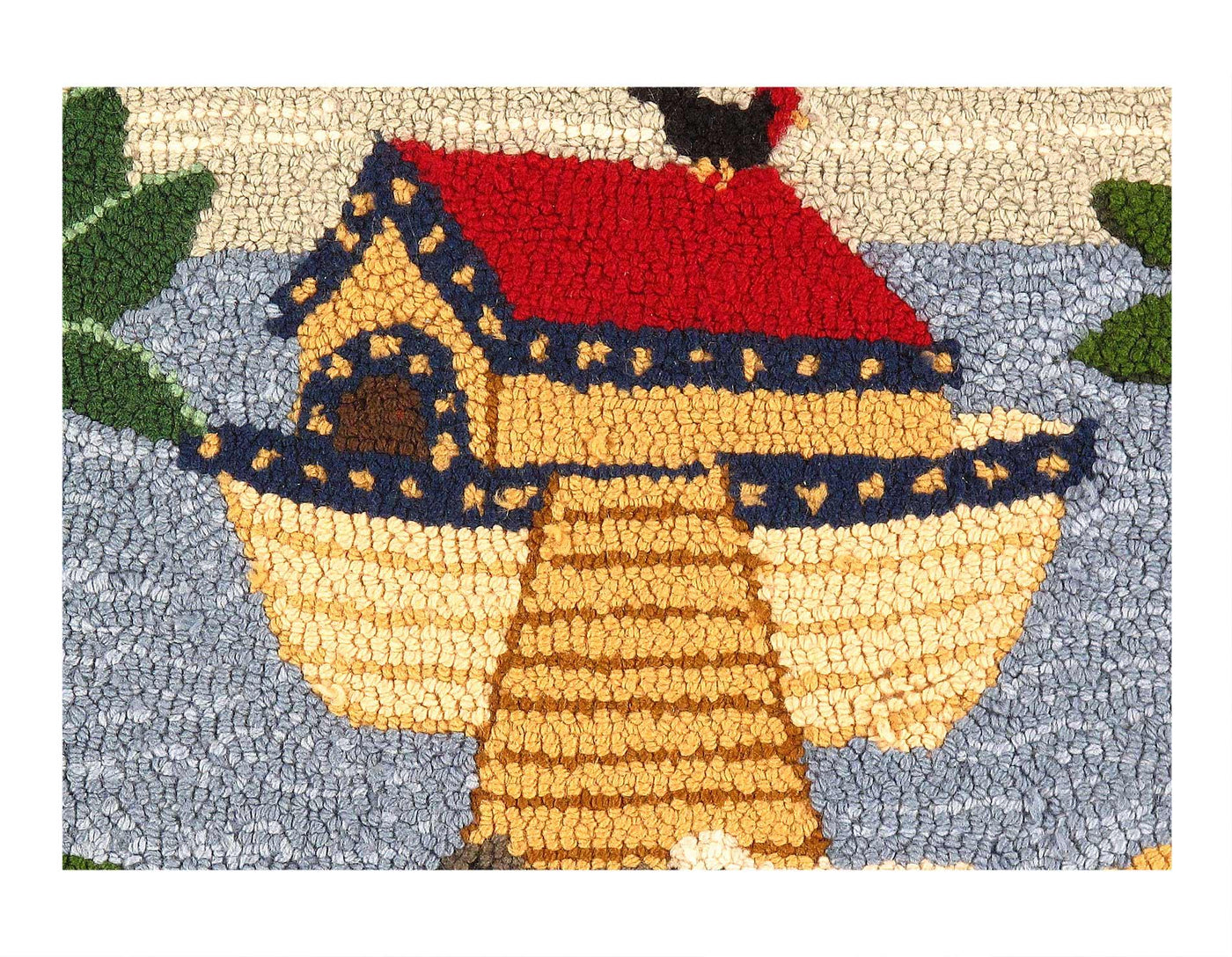 Canvello American Antique Hooked Rug - 2' X 3' - Canvello