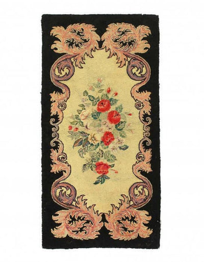 Canvello American Antique Hooked Rug 2'4'' X 4'7'' - Canvello