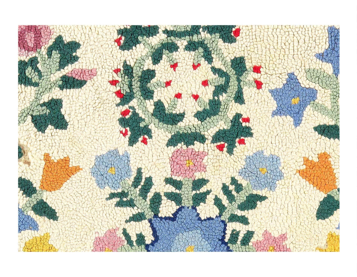 Canvello American Antique Hooked Rug - 2'5'' X 4'2'' - Canvello