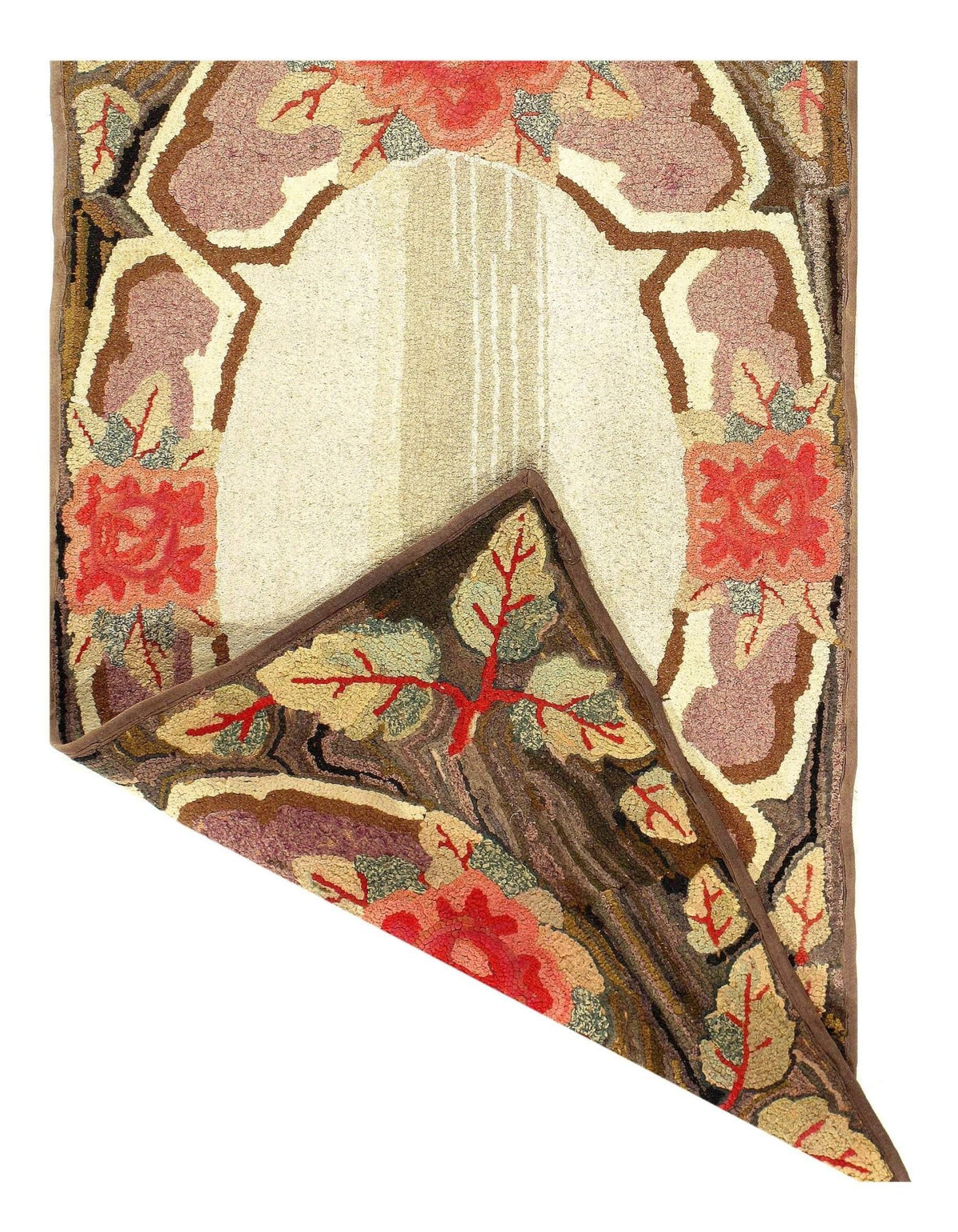 Canvello Antique American Hook Rug 2'4'' X 4'7'' - Canvello