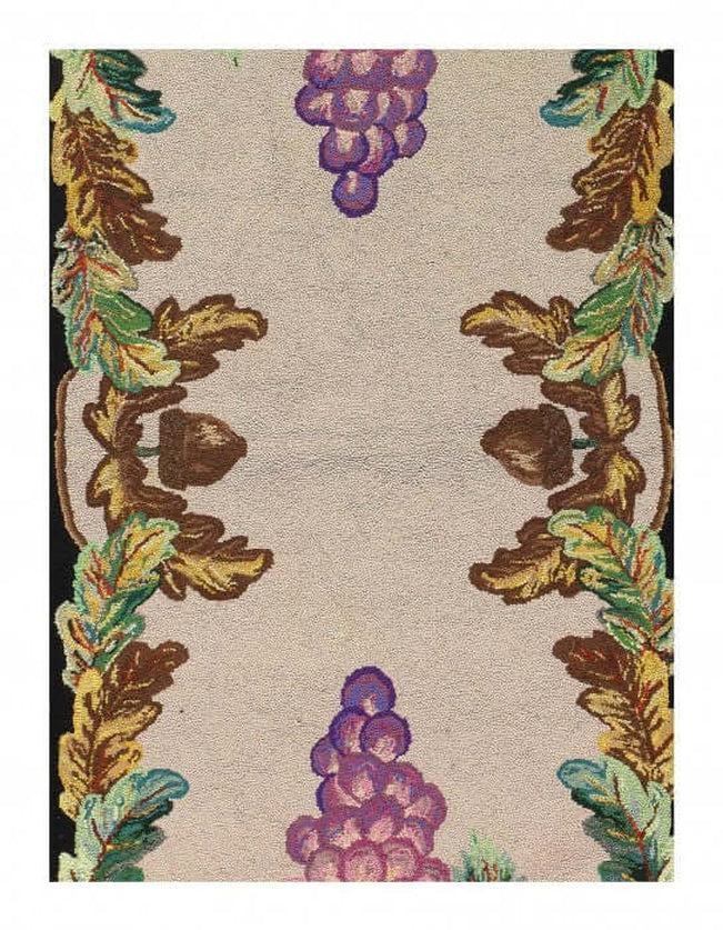 Canvello Antique American Hook Rug 3' X 6'6'' - Canvello