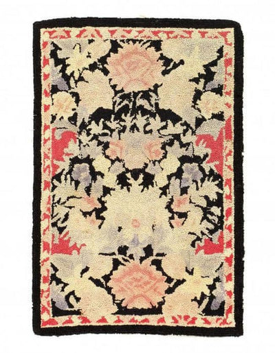 Canvello Antique American hooked rug 1'8'' X 2'5''