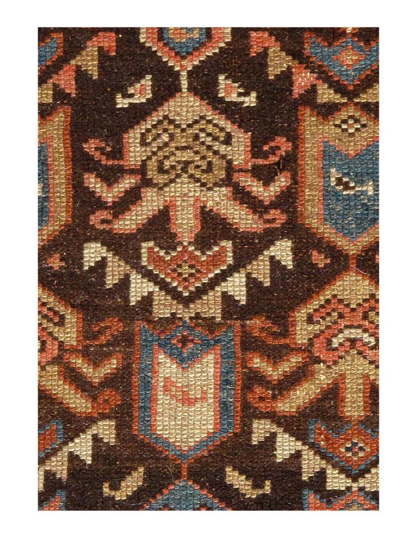 Canvello Antique Caucasian kazak Rug - 3'3'' X 7'5'' - Canvello