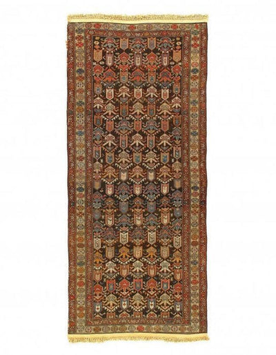 Canvello Antique Caucasian kazak Rug - 3'3'' X 7'5'' - Canvello