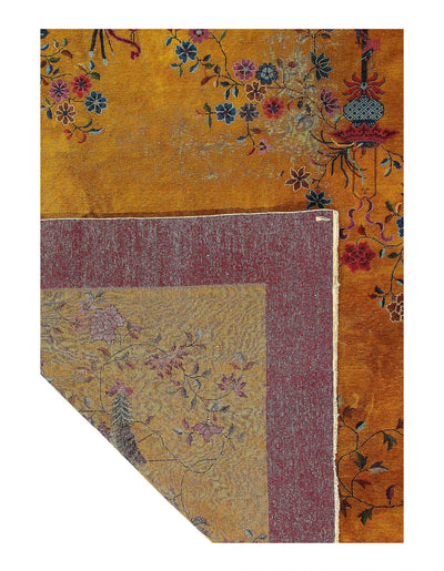 Canvello Antique Chinese Art Peking Rug - 9' X 12' - Canvello