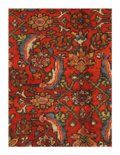 Canvello Antique Geometric Silkroad Mahal Rug - 8'4'' X 10'1'' - Canvello