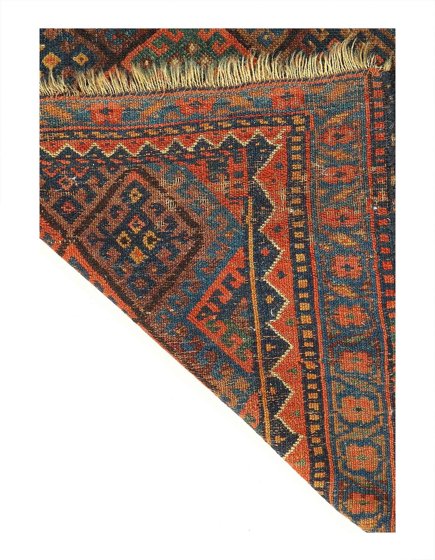 Canvello Antique Hand knotted Kazak rug - 2'X 2'9'' - Canvello